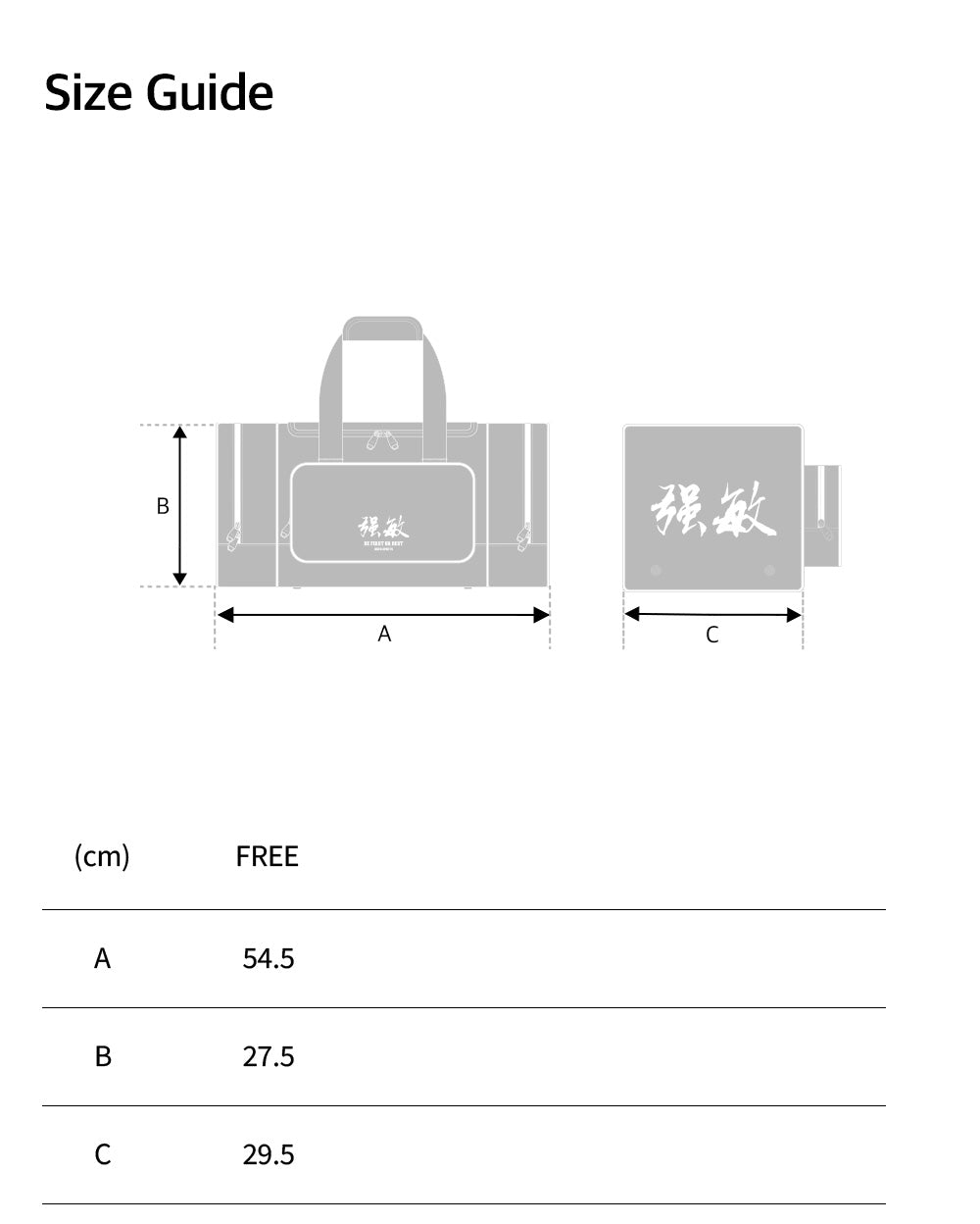 Strong Dexter Enamel Duffel Bag