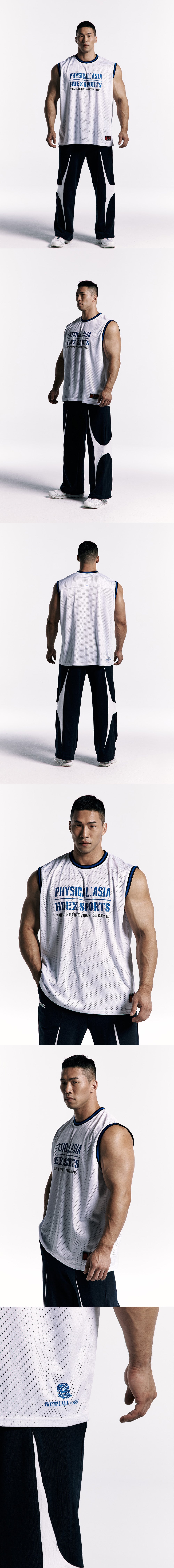 [HDEX X PHYSICAL: ASIA] Giant Fit Team Sleeveless-Blue