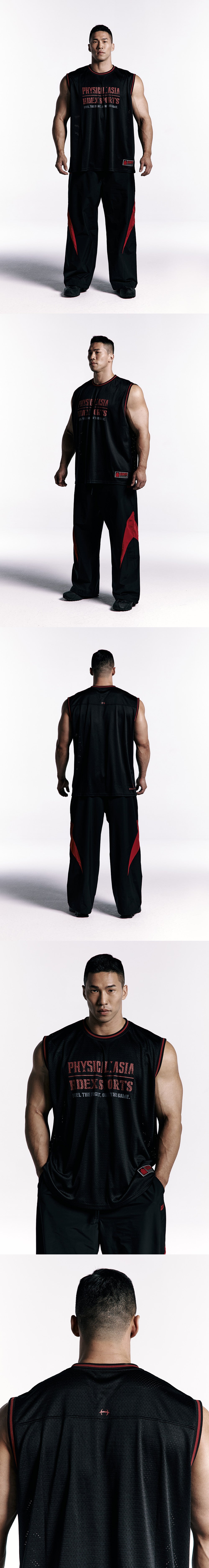 [HDEX X PHYSICAL: ASIA] Giant Fit Team Sleeveless-Red