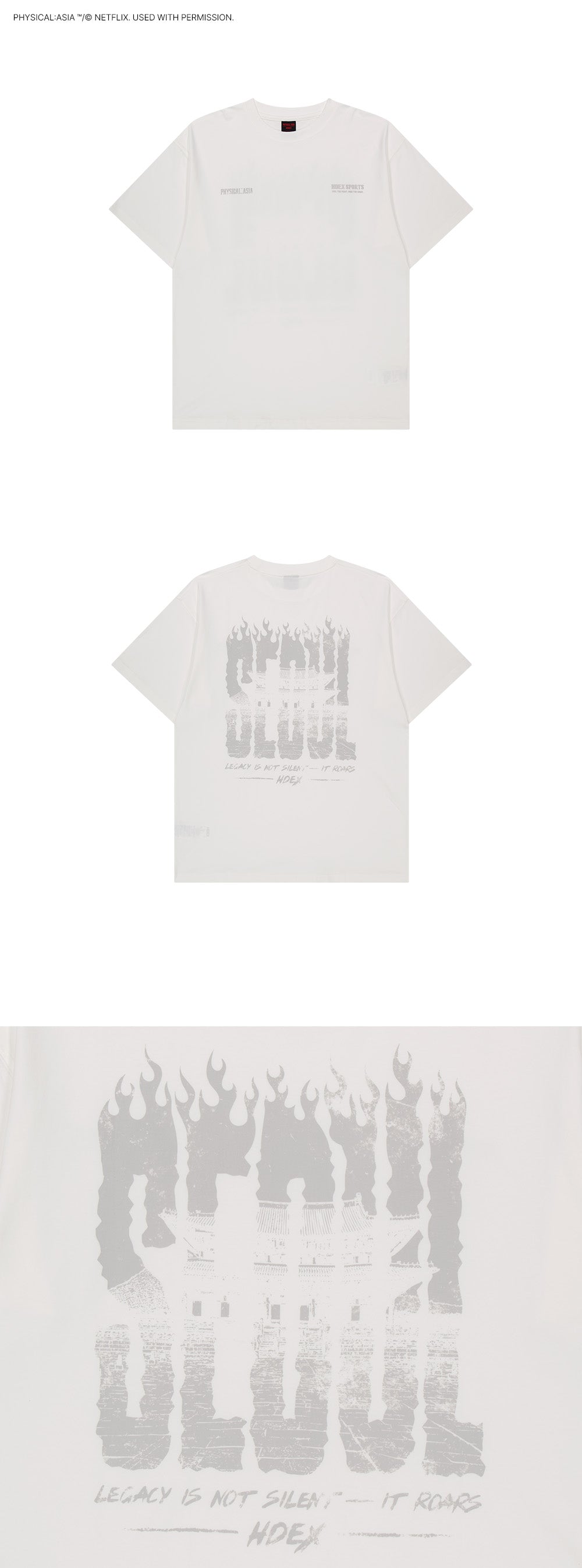 [HDEX X PHYSICAL: ASIA] Seoul Short Sleeve-White