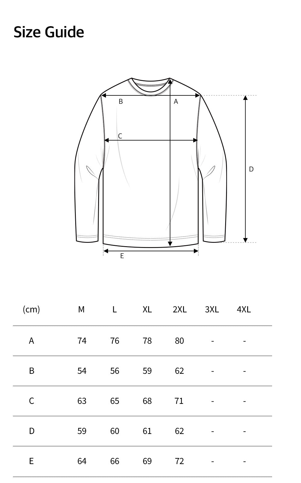 [HDEX X PHYSICAL: ASIA] Giant Fit Track Long Sleeve-White