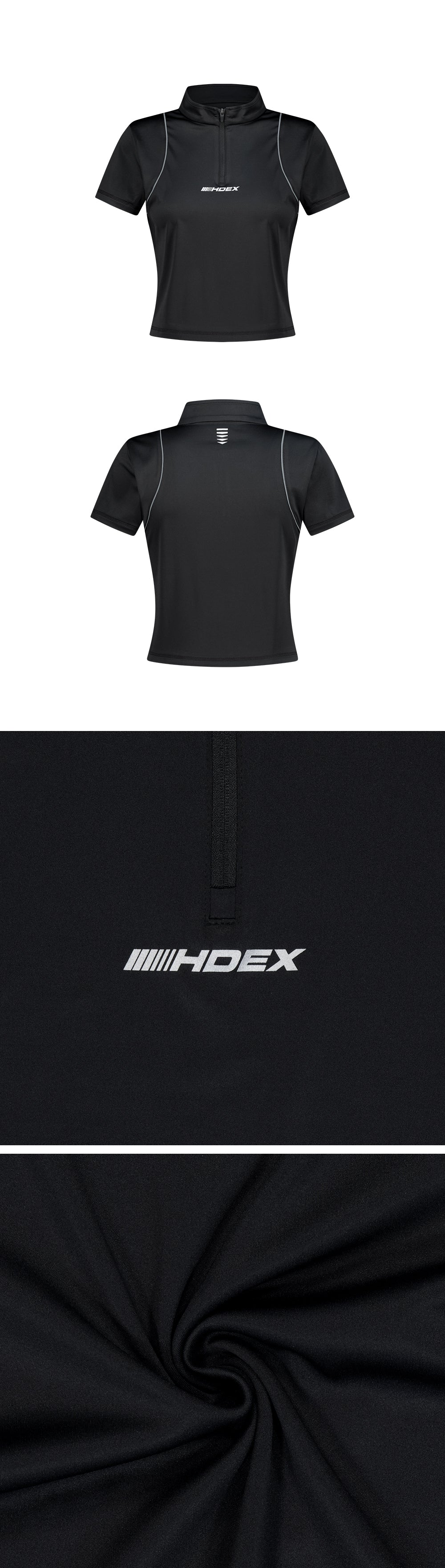 Women`s Assist Short Sleeve Half Zip-Up