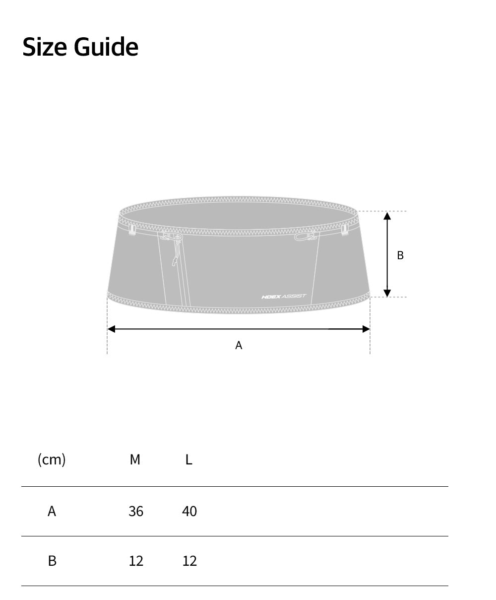Assist Pace Running Belt