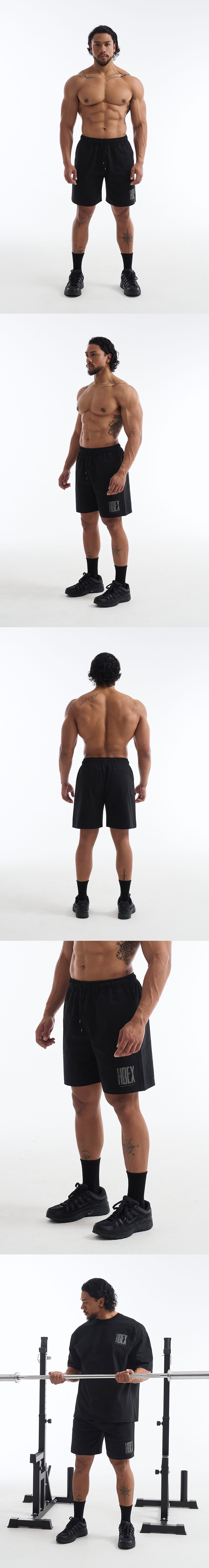 Crack Printed Shorts