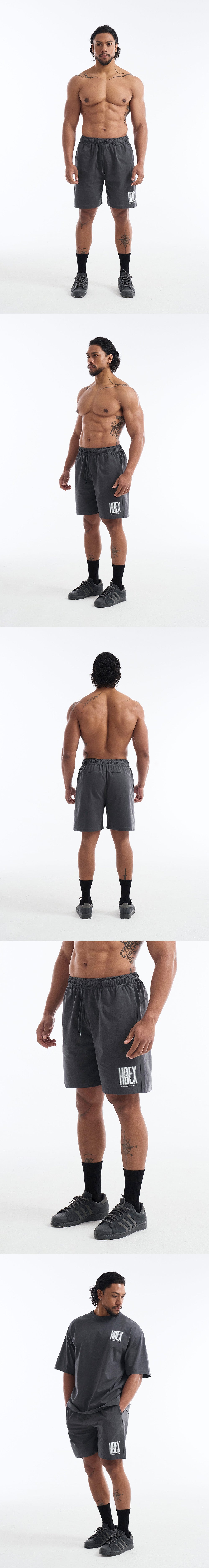 Crack Printed Shorts