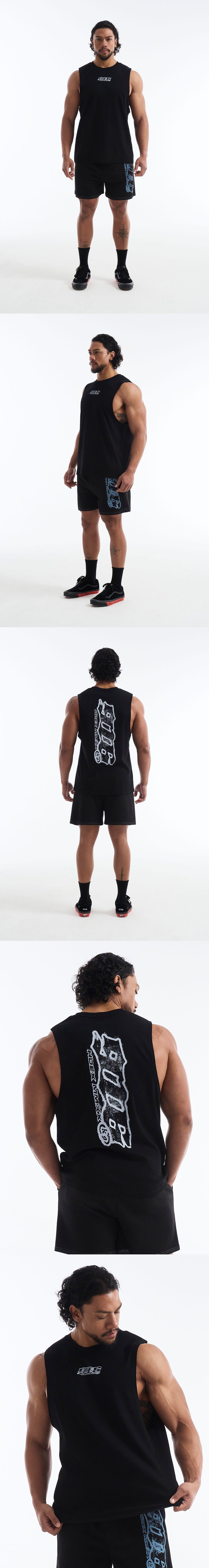 Clear 916 Back Logo Sleeveless