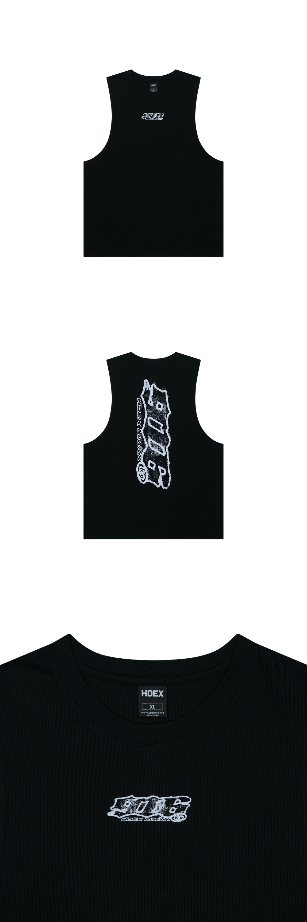 Clear 916 Back Logo Sleeveless