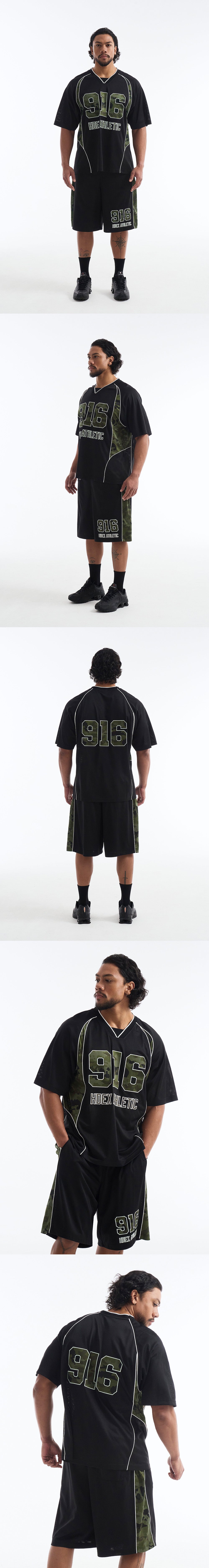 Camo 916 Block Mesh Short Sleeve