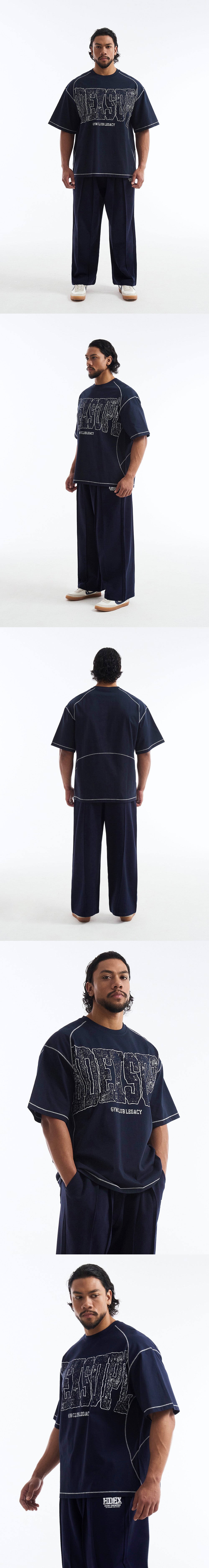 Mega Wide Short Sleeve