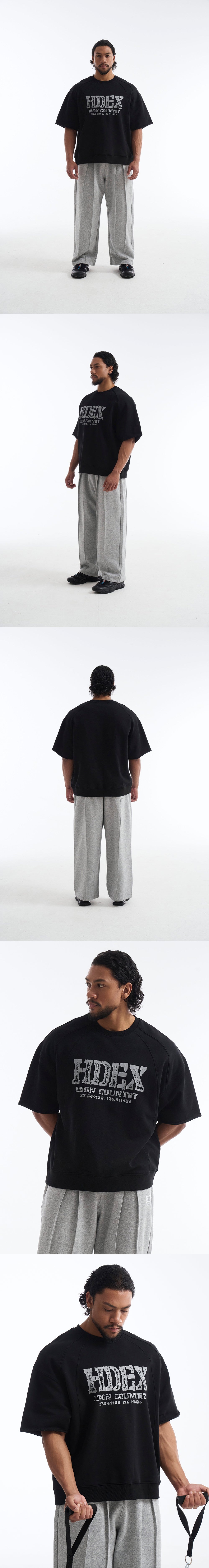 Core Cut Line Half Sweatshirt