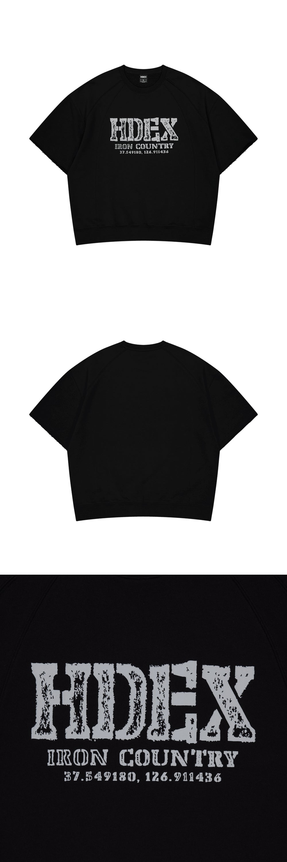 Core Cut Line Half Sweatshirt