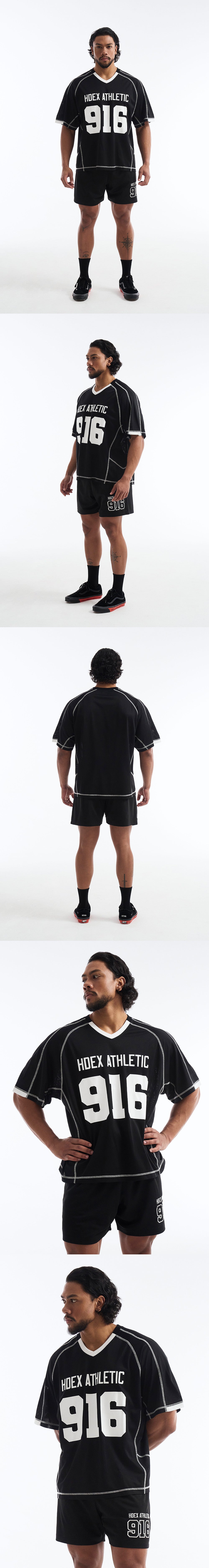 916 Giant Fit Mesh Short Sleeve