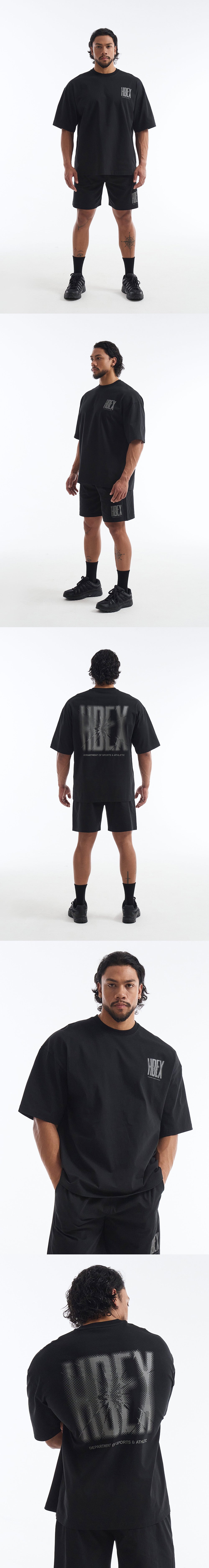 Crack Printed Short Sleeve