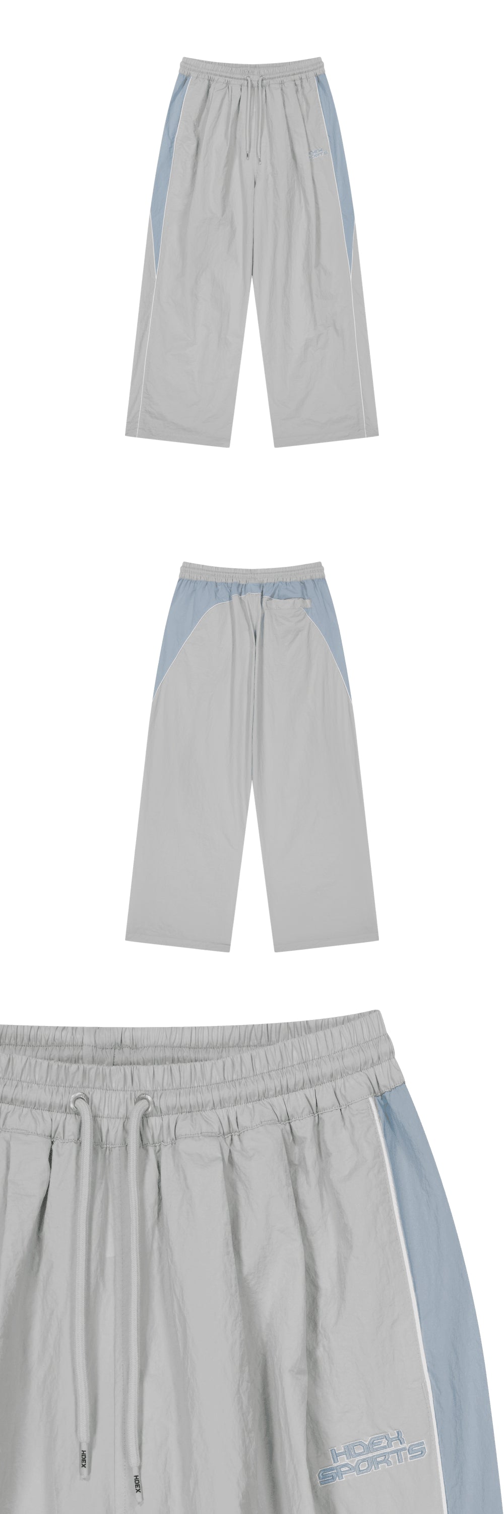 Color Summit Wide Nylon Pants