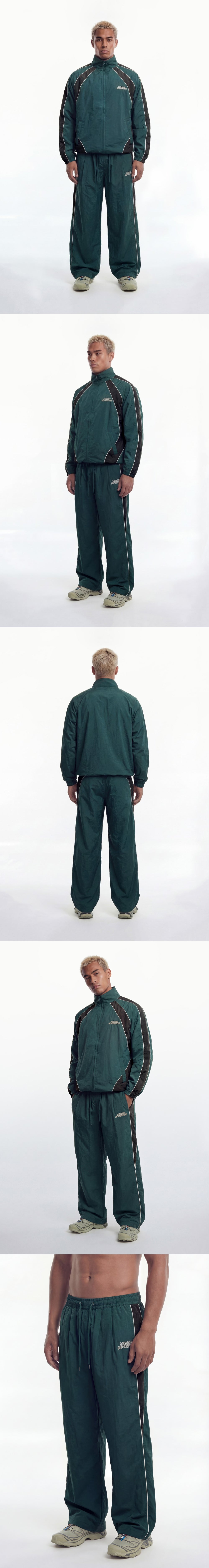 Color Summit Wide Nylon Pants