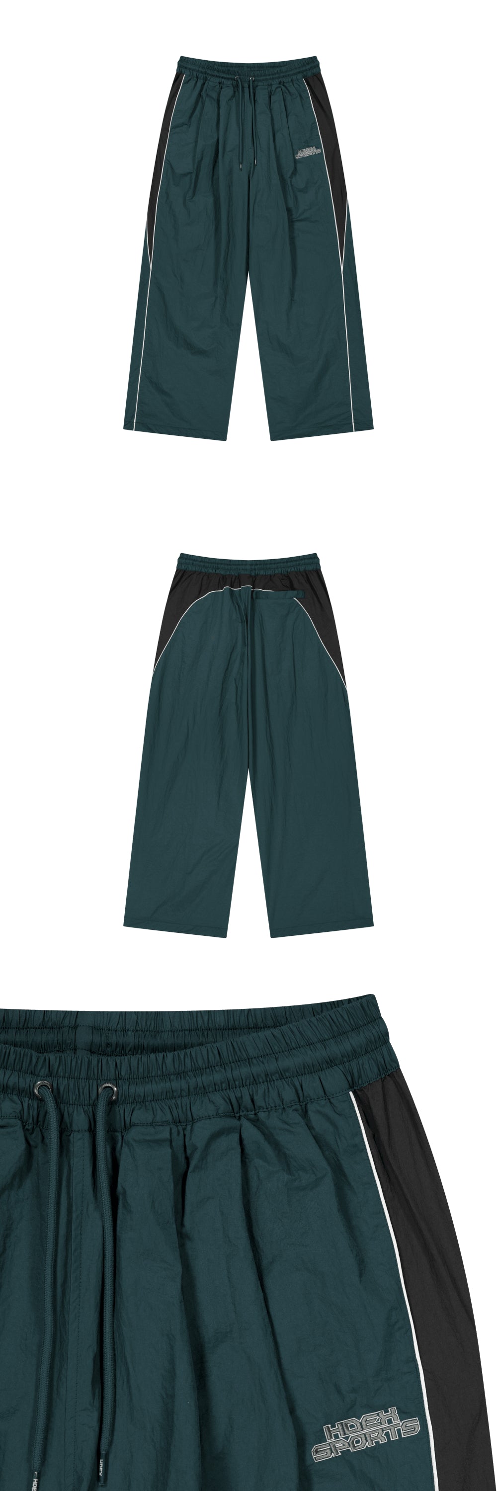 Color Summit Wide Nylon Pants