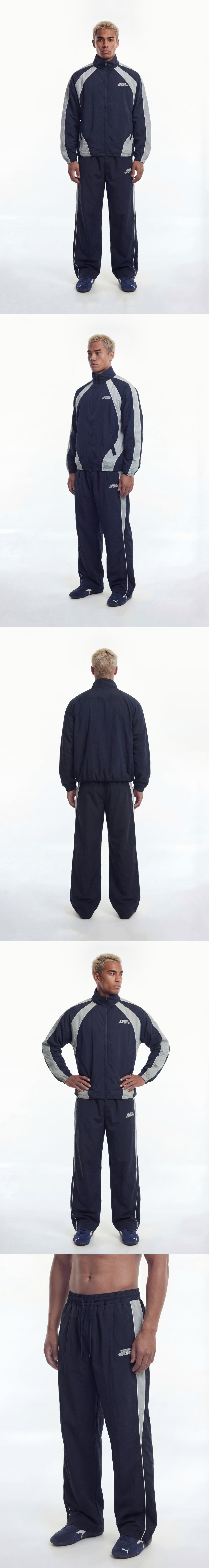 Color Summit Wide Nylon Pants