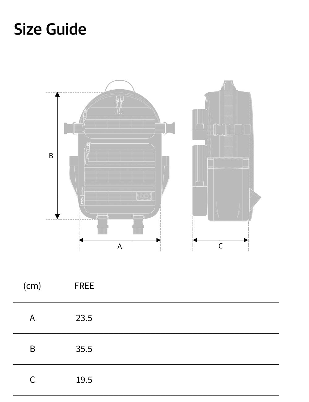 Gym Slim Backpack 16L