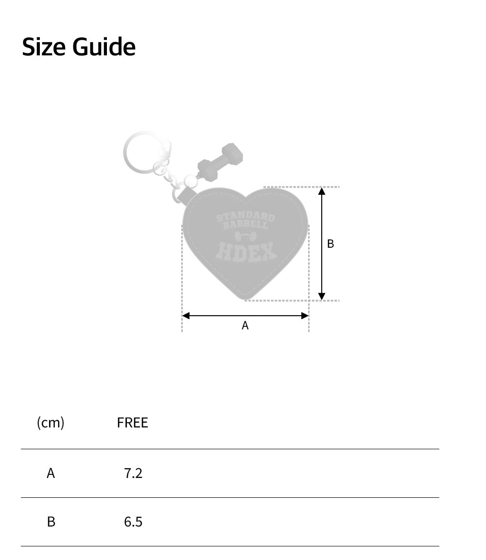 Heart Mirror Keyring