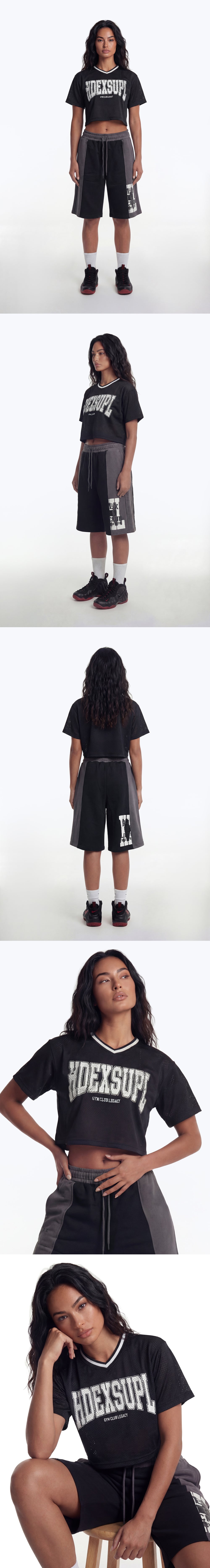 Mega Wide Crop Short Sleeve