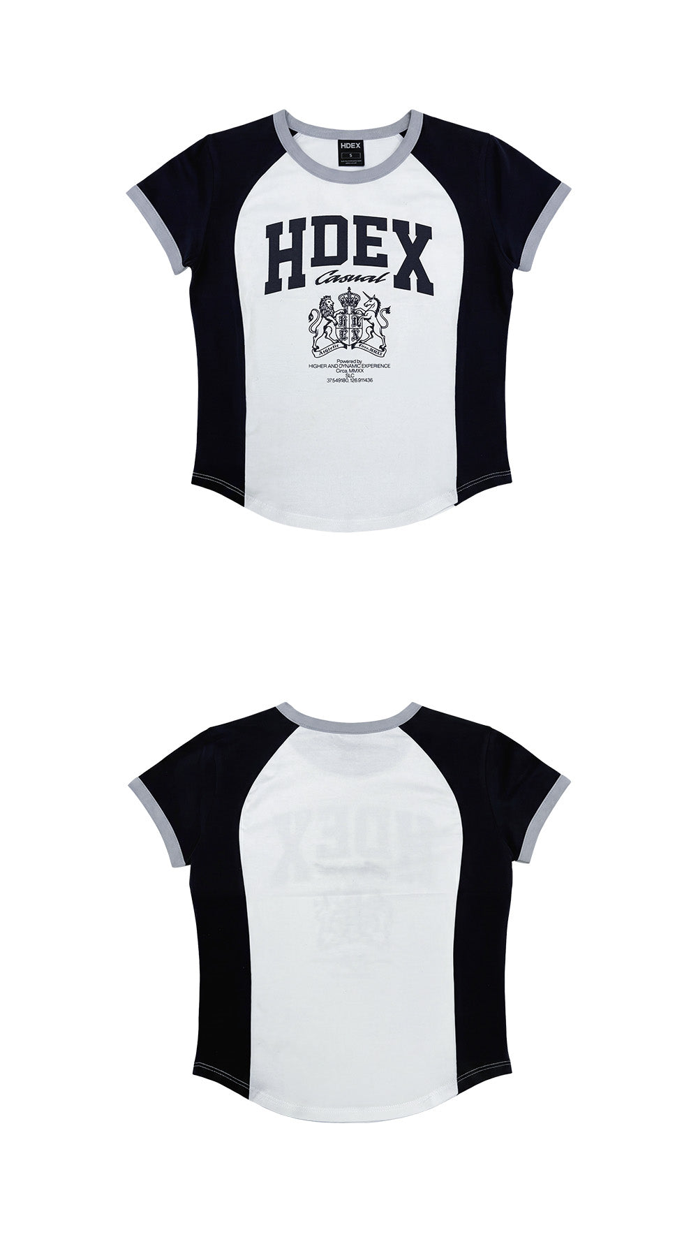 Crown Raglan Slim Fit Short Sleeve