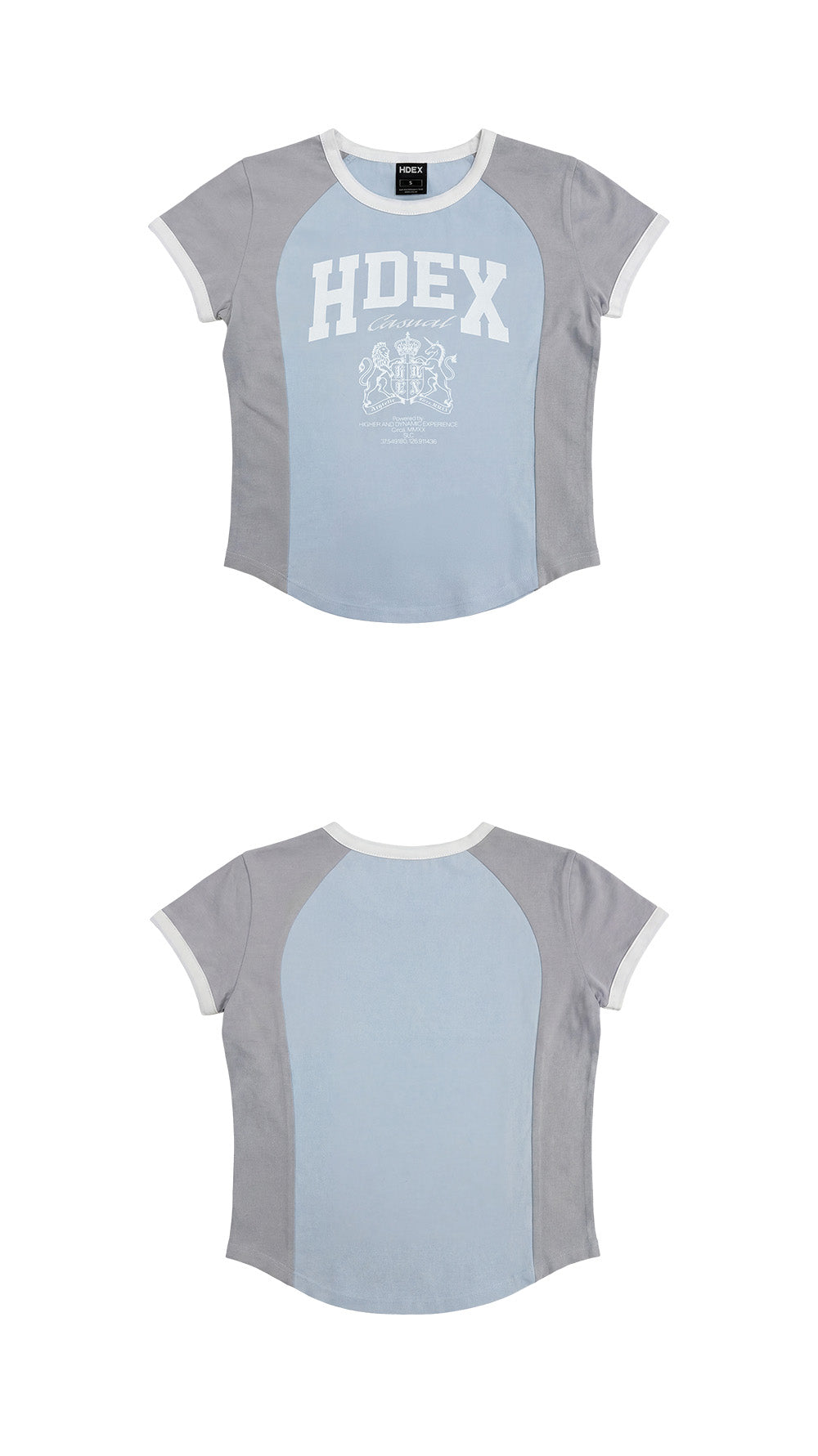 Crown Raglan Slim Fit Short Sleeve