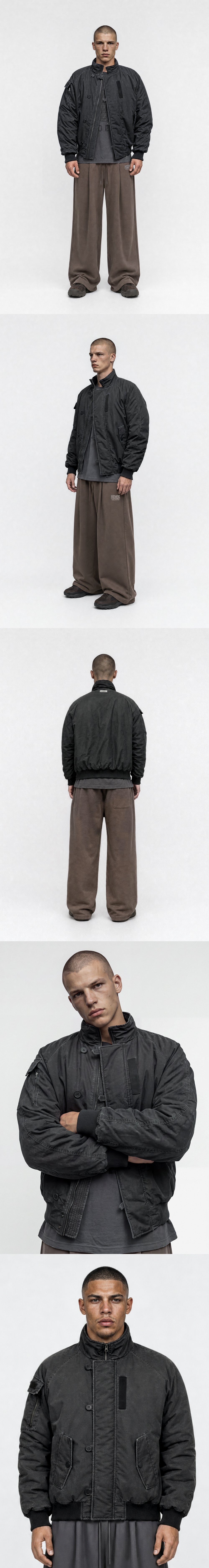 Washed Bomber Jacket