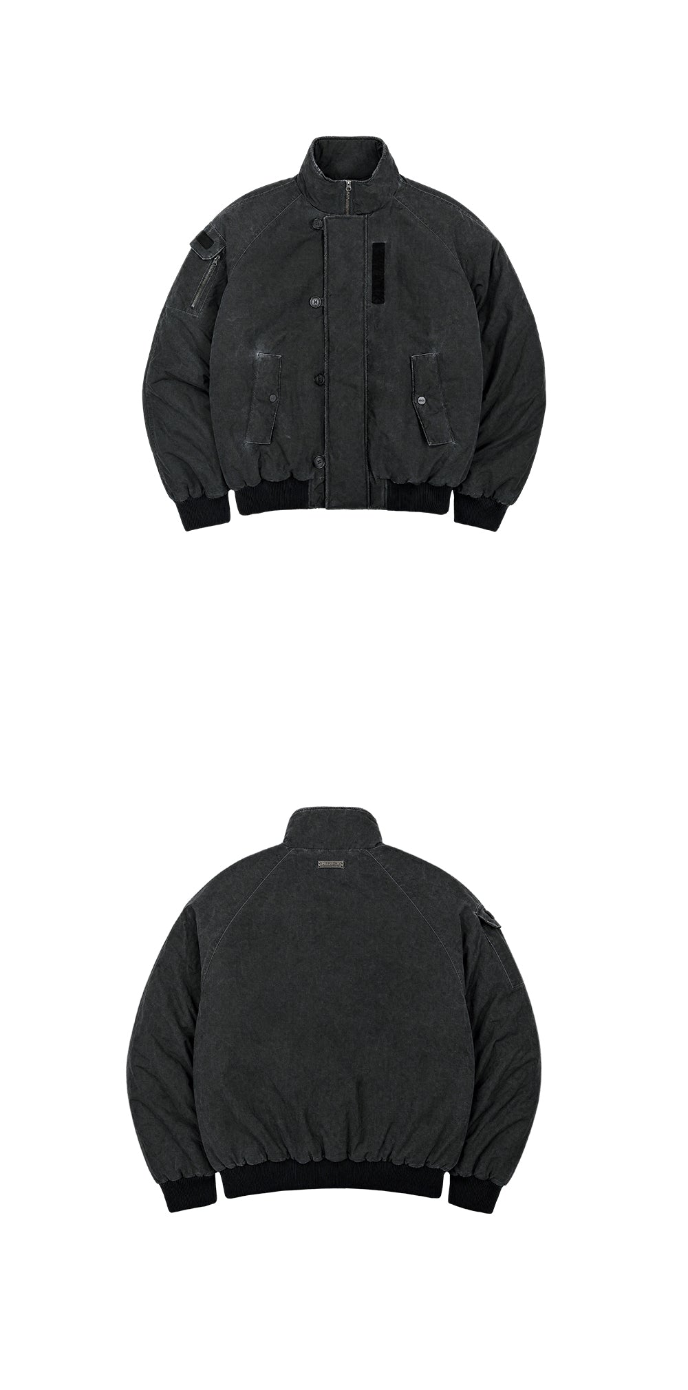 Washed Bomber Jacket