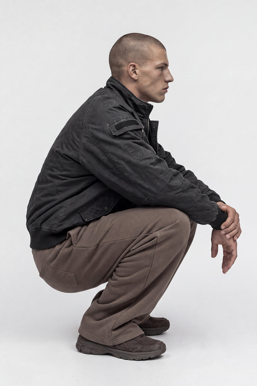 Washed Bomber Jacket