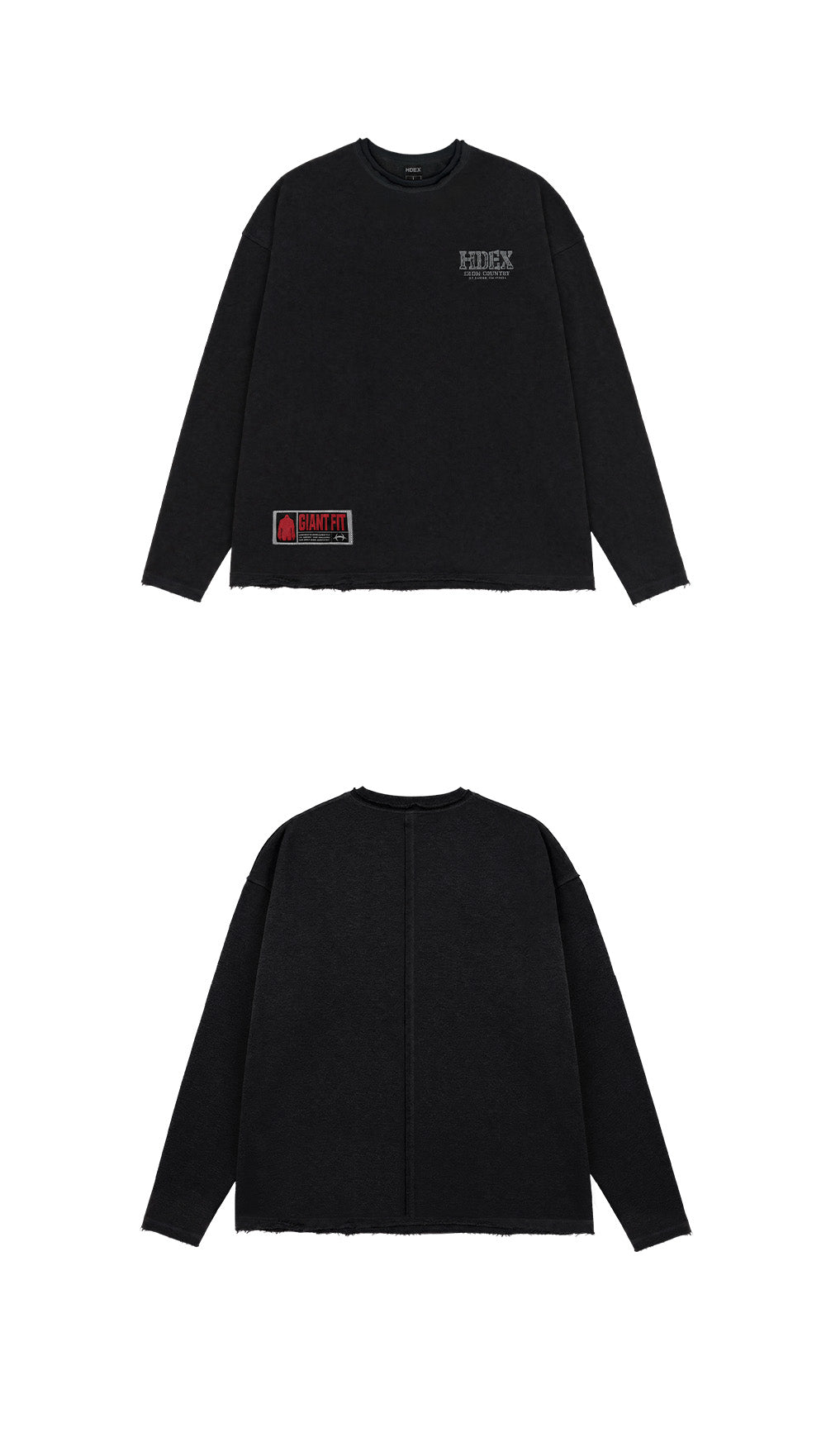 Core Giant Fit Cut-Off Sweatshirt