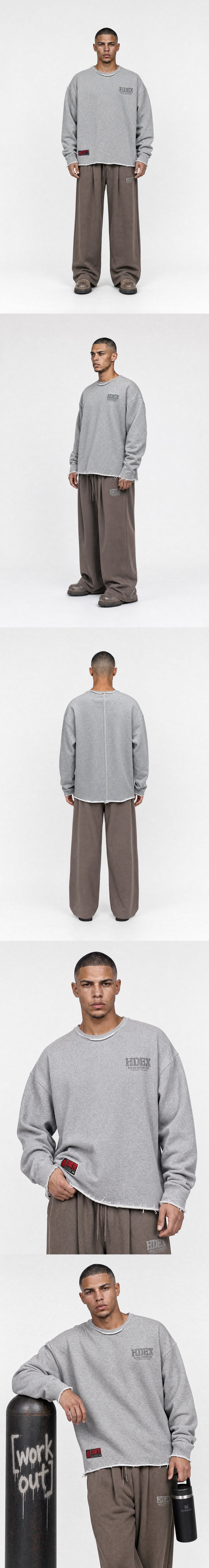 Core Giant Fit Cut-Off Sweatshirt
