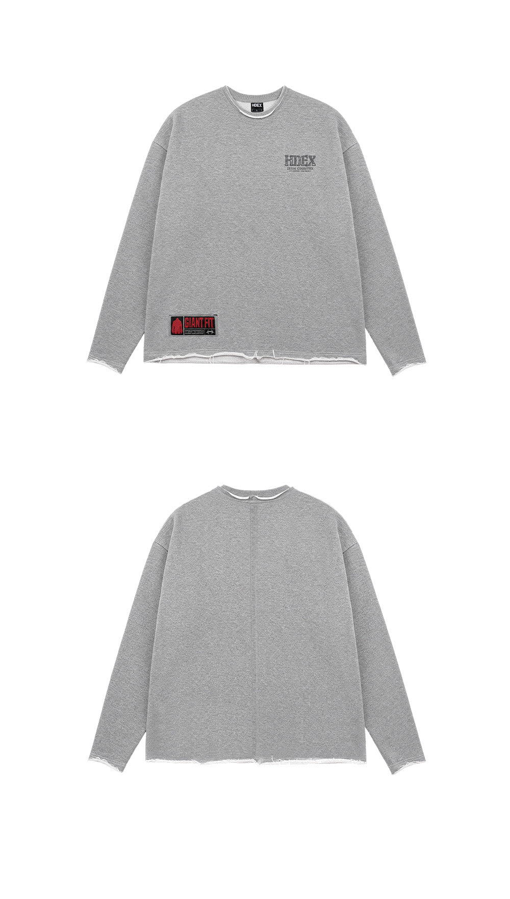 Core Giant Fit Cut-Off Sweatshirt