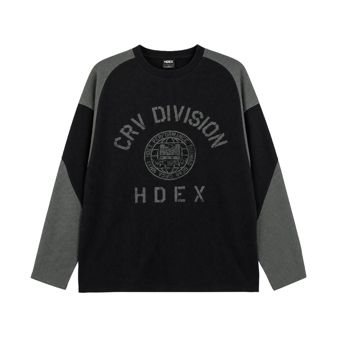 Division Waffle Curved Long Sleeve