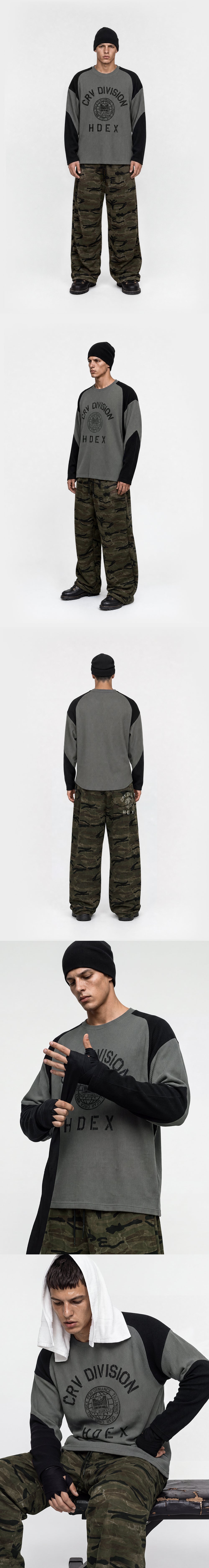 Division Waffle Curved Long Sleeve