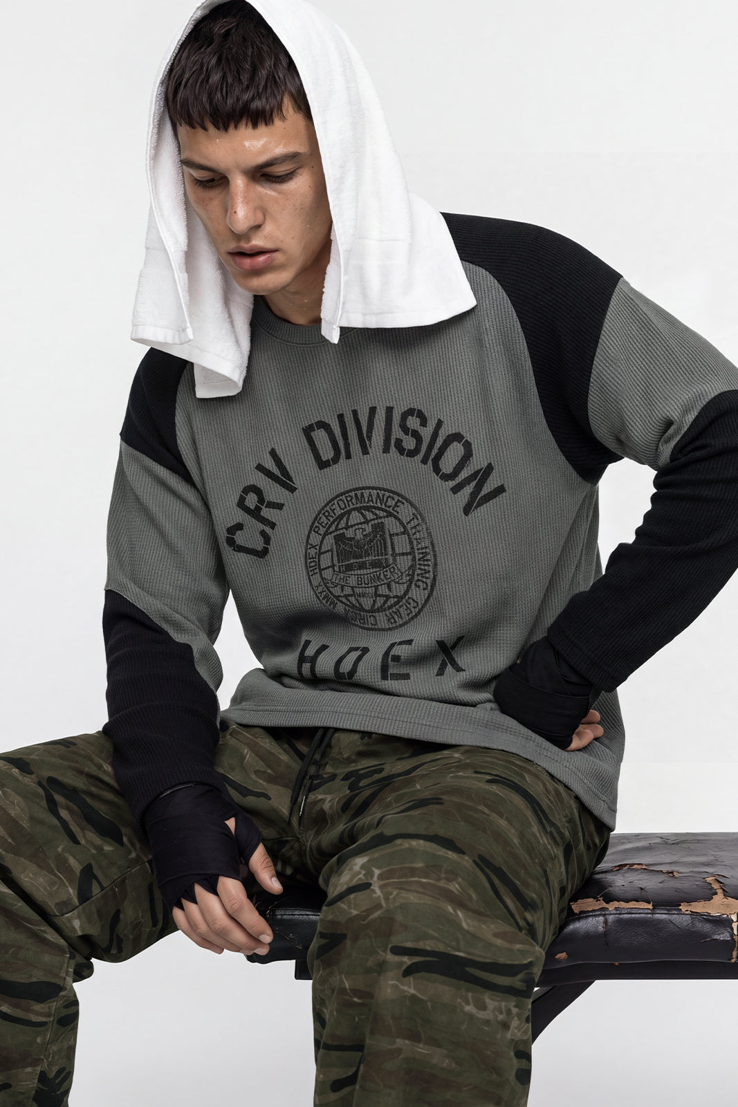 Division Waffle Curved Long Sleeve
