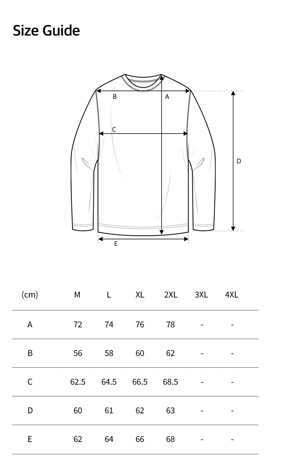 Core Giant Fit Jersey Long Sleeve