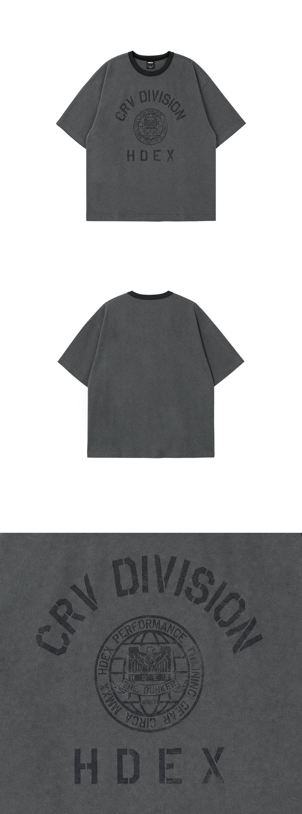 Division Dirty Washed Short Sleeve
