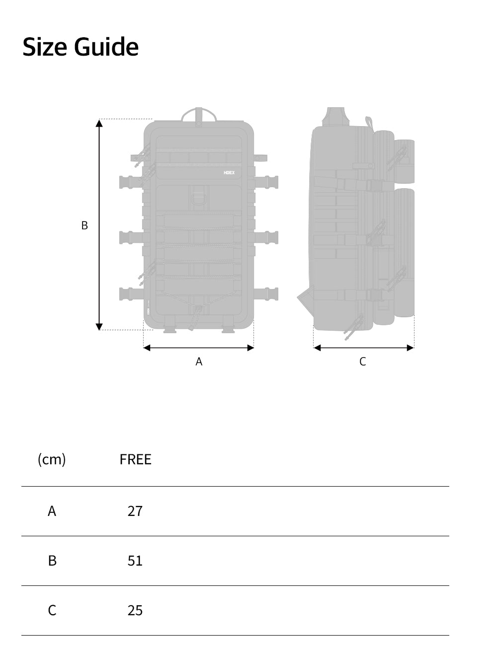 Combat Standard Gym Backpack (34L)