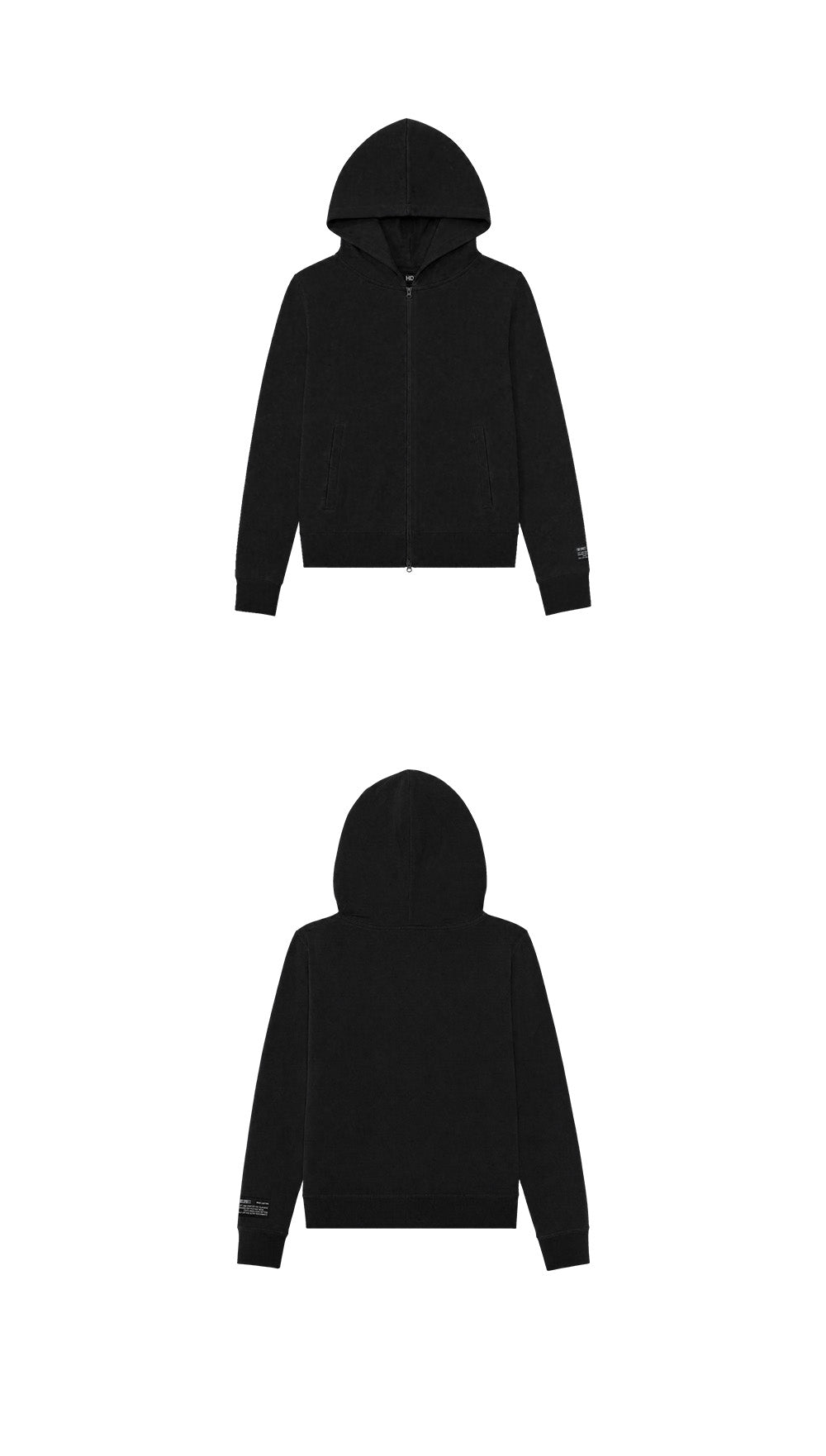 Move Cotton Slim Hoodie Zip-Up W