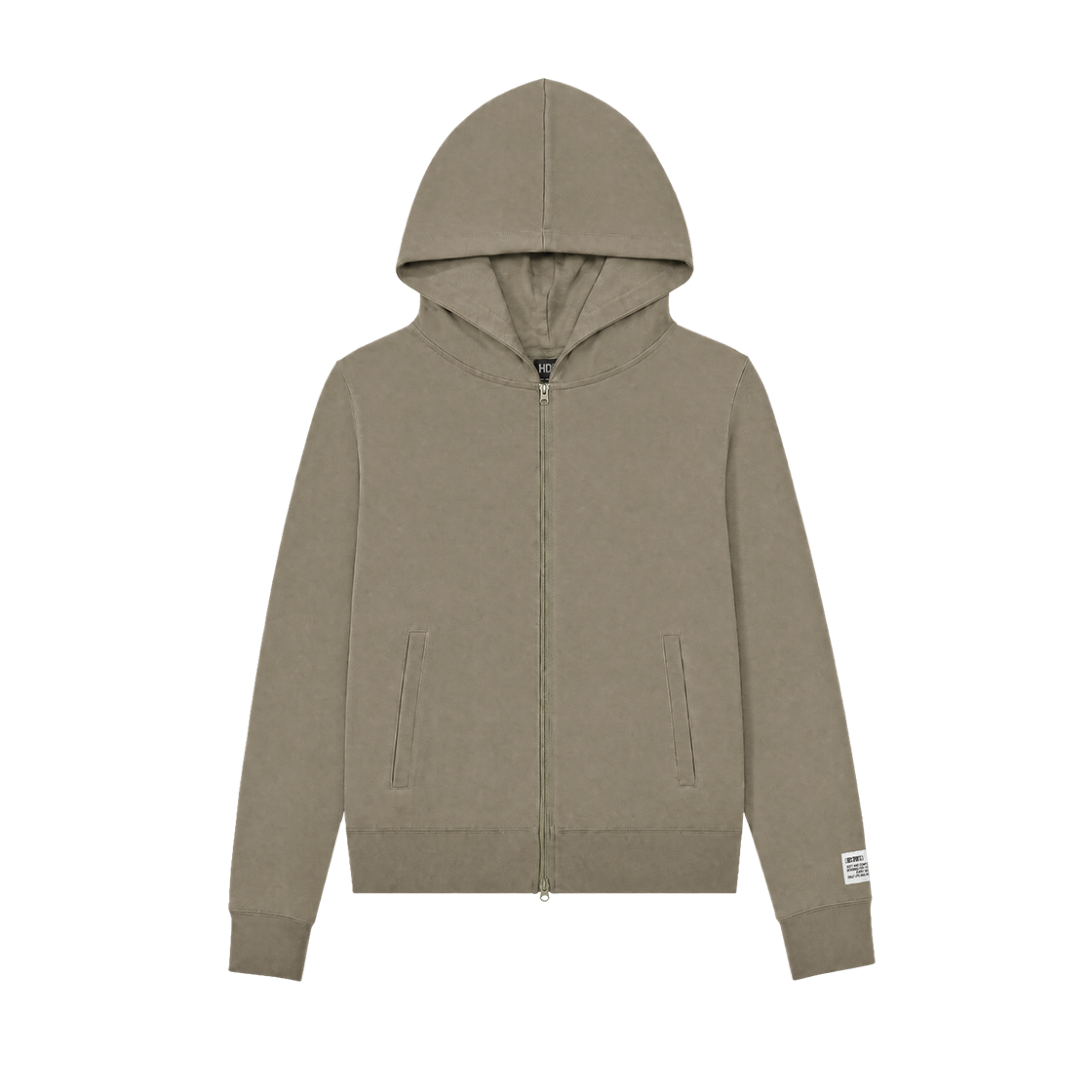 Move Cotton Slim Hoodie Zip-Up W