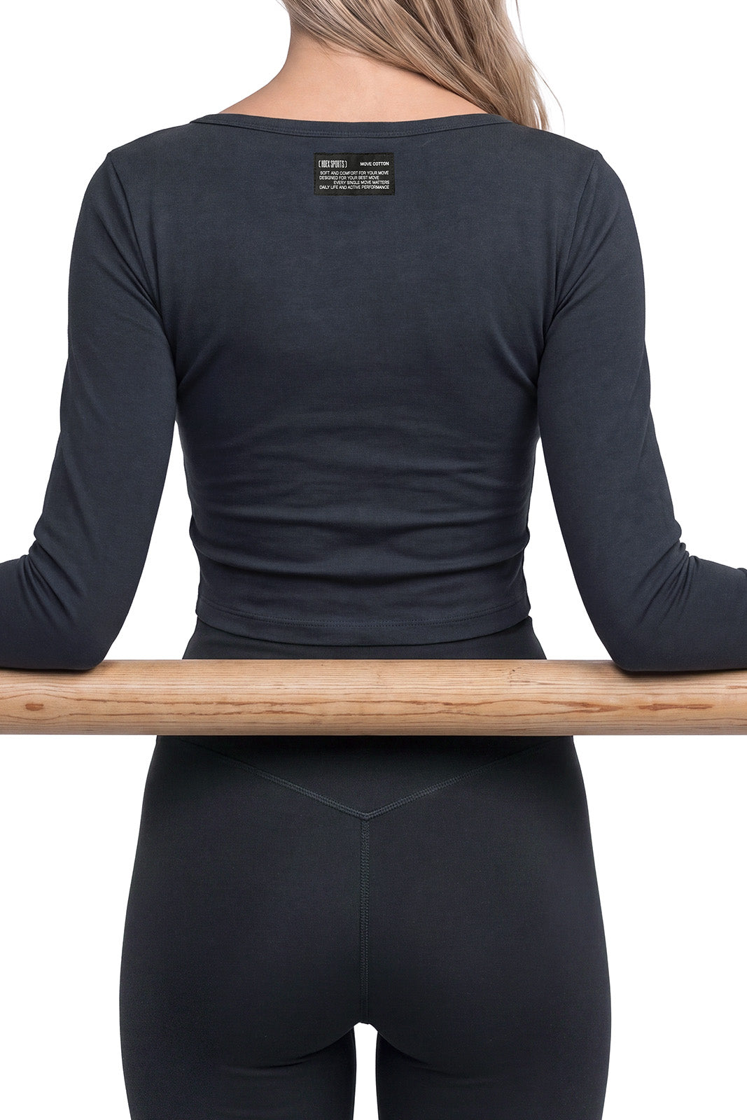 Move Cotton Henley Neck Long Sleeve W