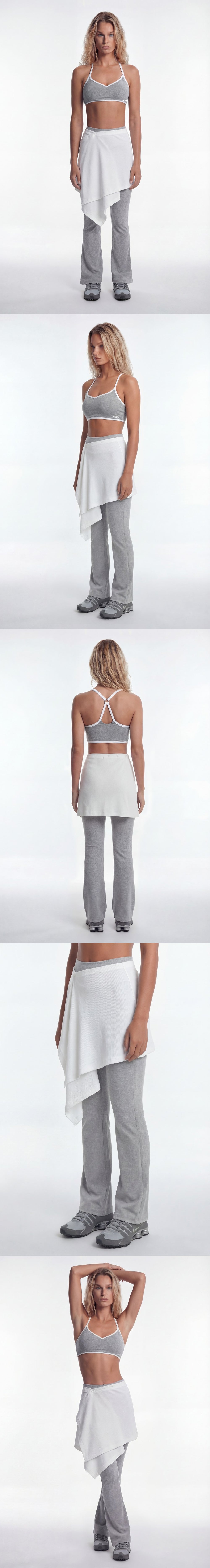 Essential Drape Wrap Skirt