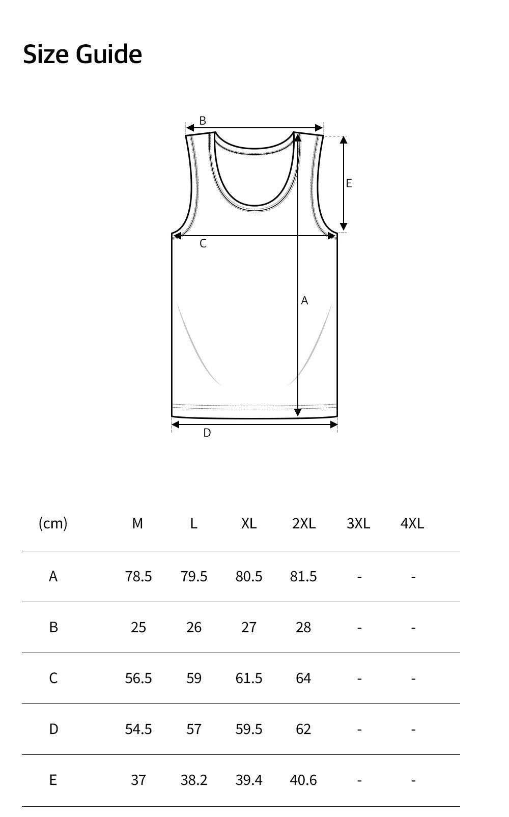 Main Logo Balance Sleeveless