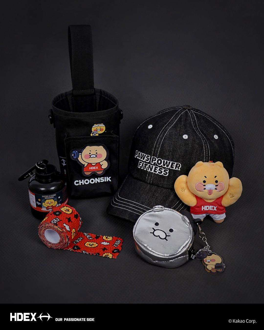 【HDEX】 Chunsik Muscle Cat Keyring / 追跡付 HDEX x KAKAO FRIENDS Choonsik Muscle Cat Keyring – HDEX Hong