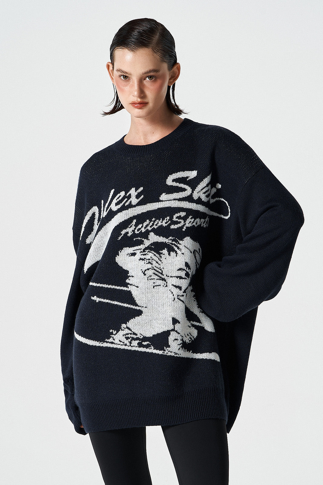 Over Fit Ski Knit
