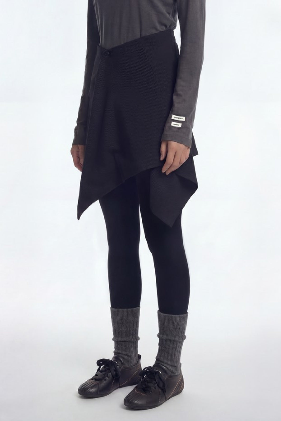 Essential Drape Wrap Skirt