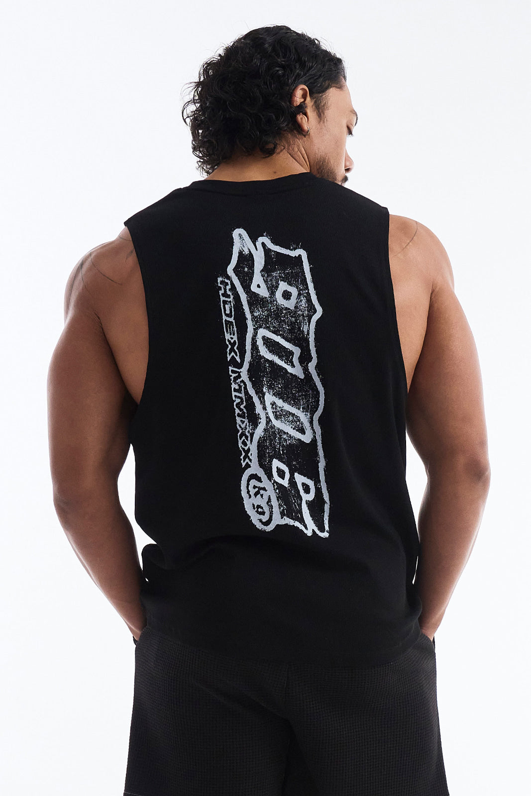 Clear 916 Back Logo Sleeveless