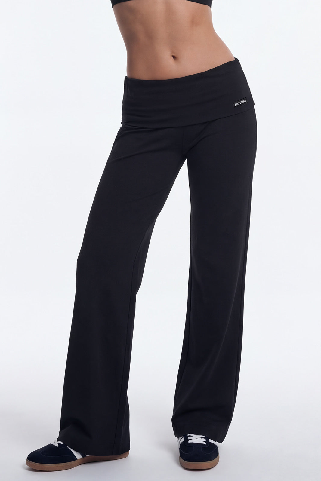 Supple Folding Wide Leggings