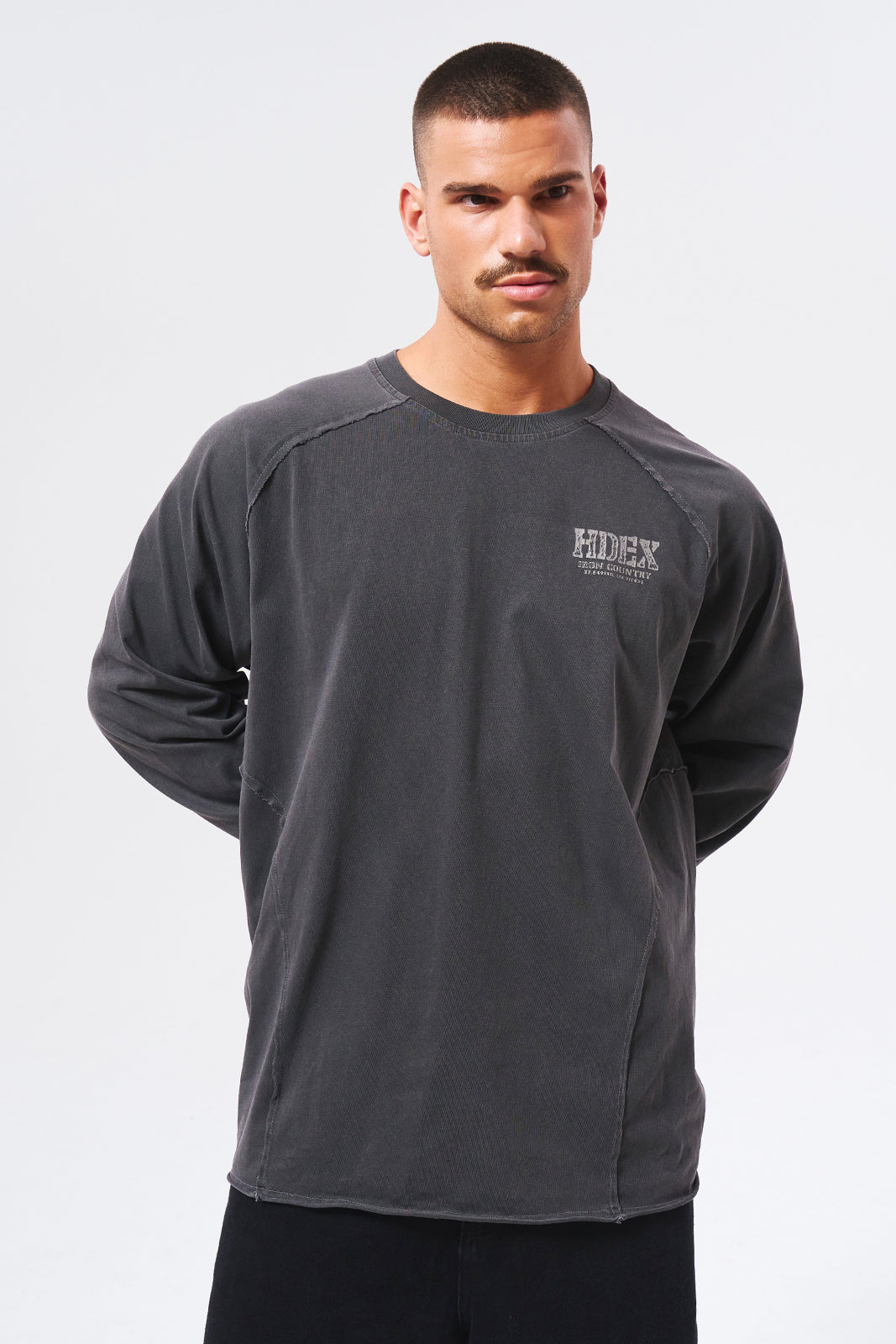Core Back Logo Pigment Long Sleeve