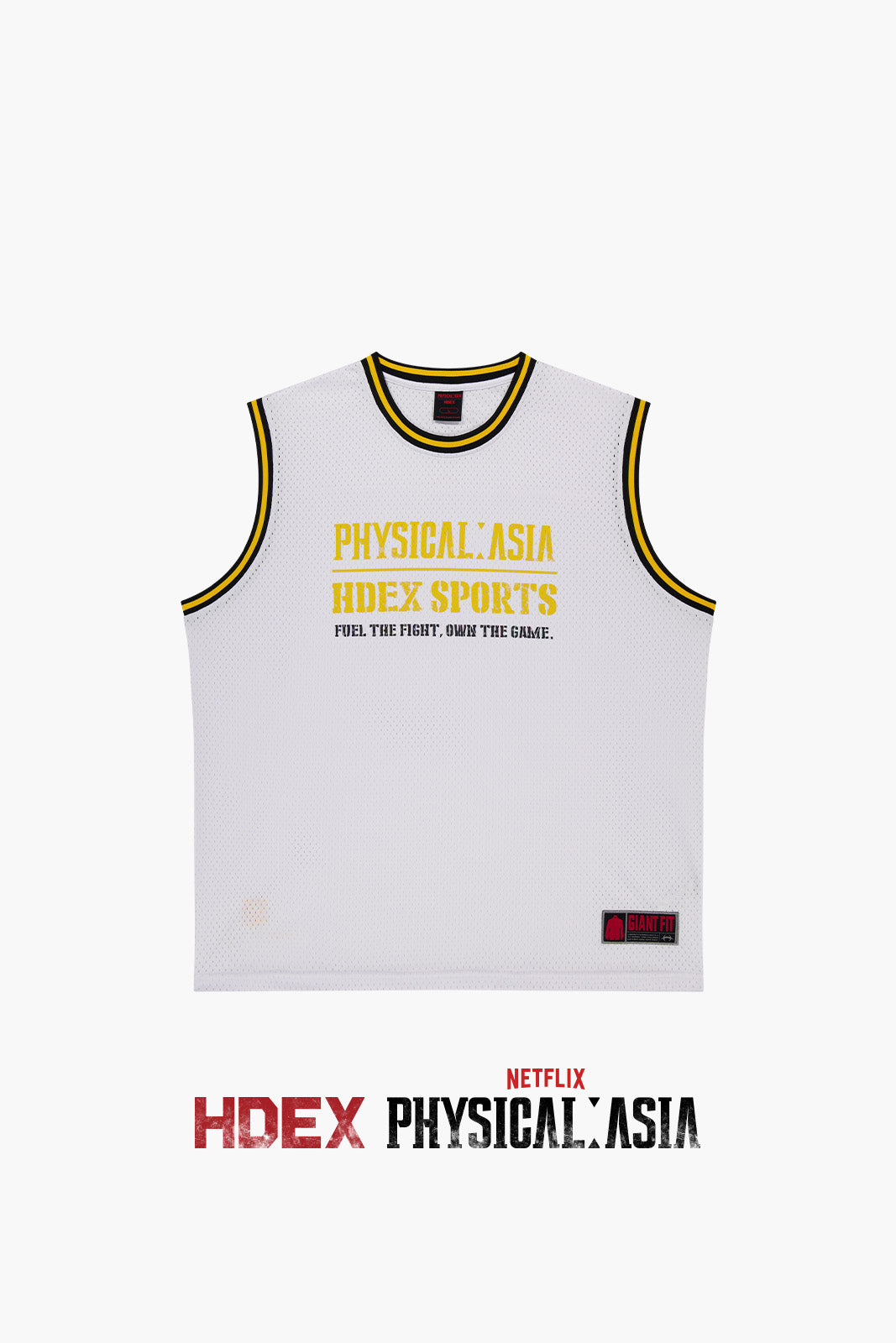 [HDEX X PHYSICAL: ASIA] Giant Fit Team Sleeveless-Yellow